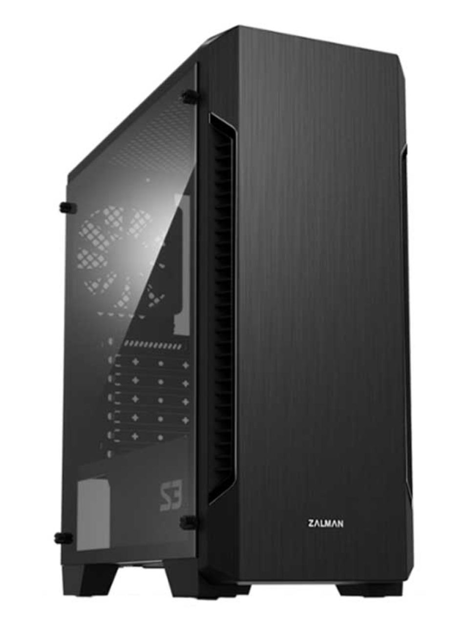 Компьютерный корпус Zalman S3 Black без Б/П
