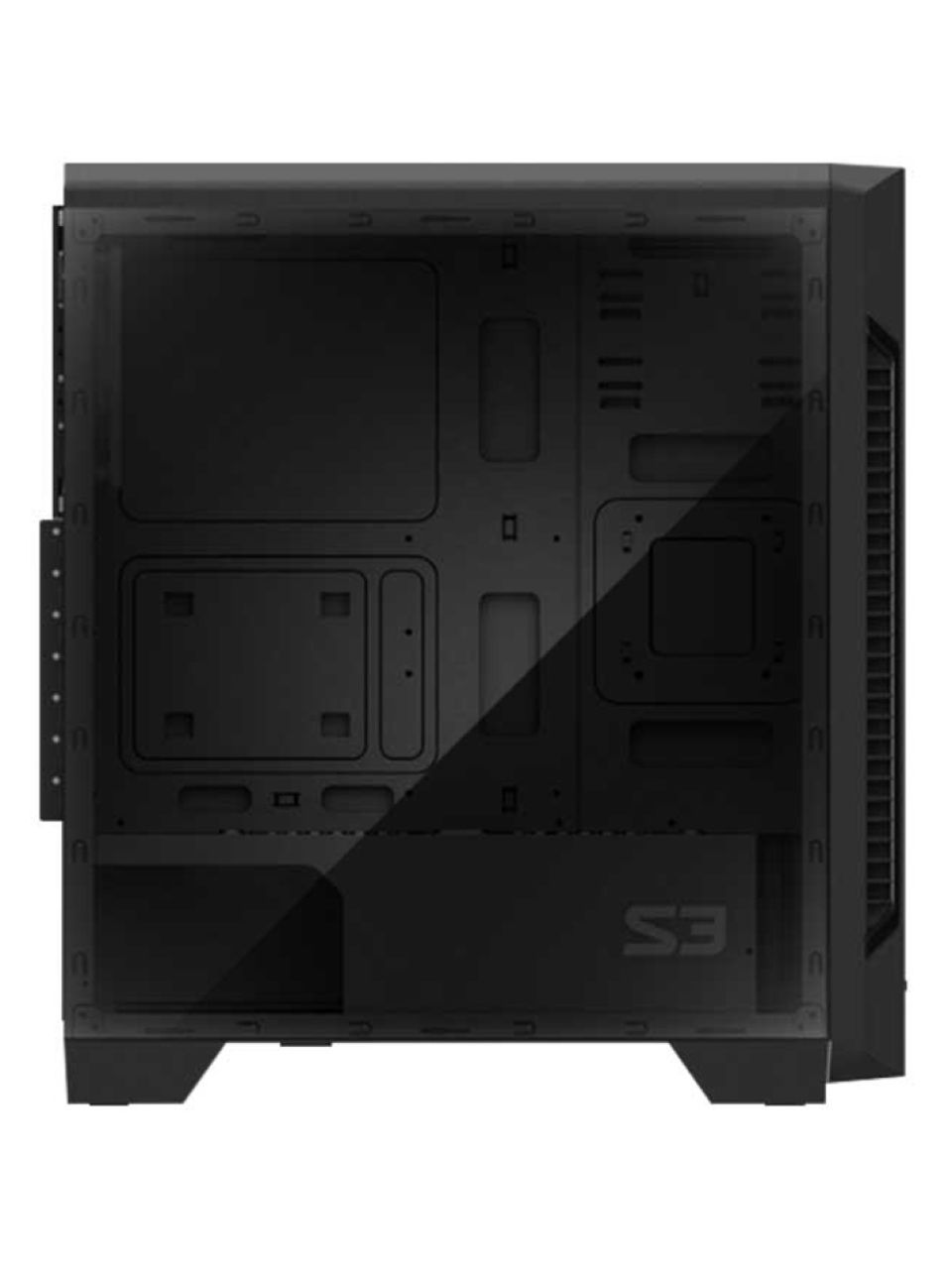 Компьютерный корпус Zalman S3 Black без Б/П