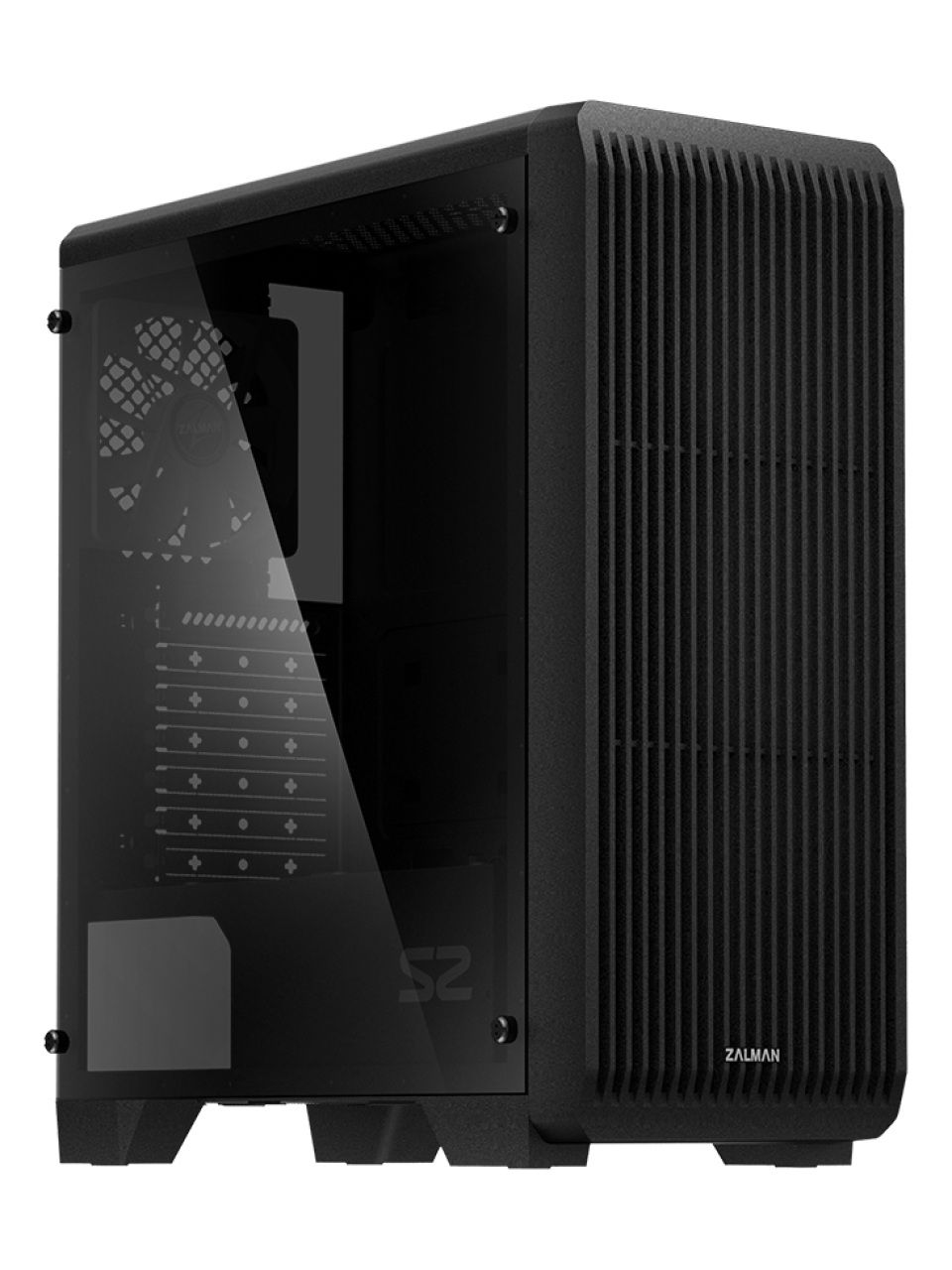 Компьютерный корпус Zalman S2 TG Black без Б/П
