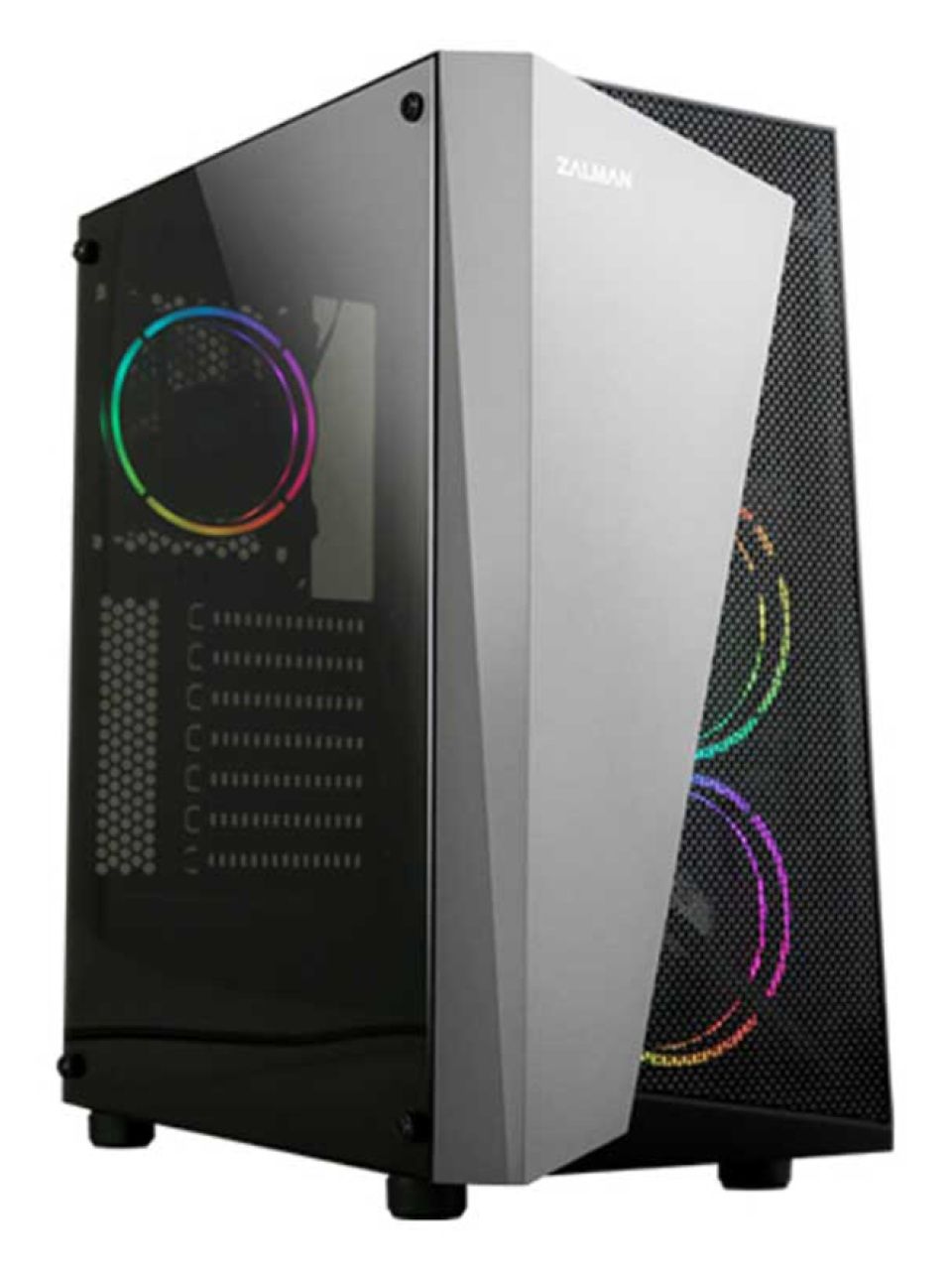 Компьютерный корпус Zalman S4 PLUS Black без Б/П