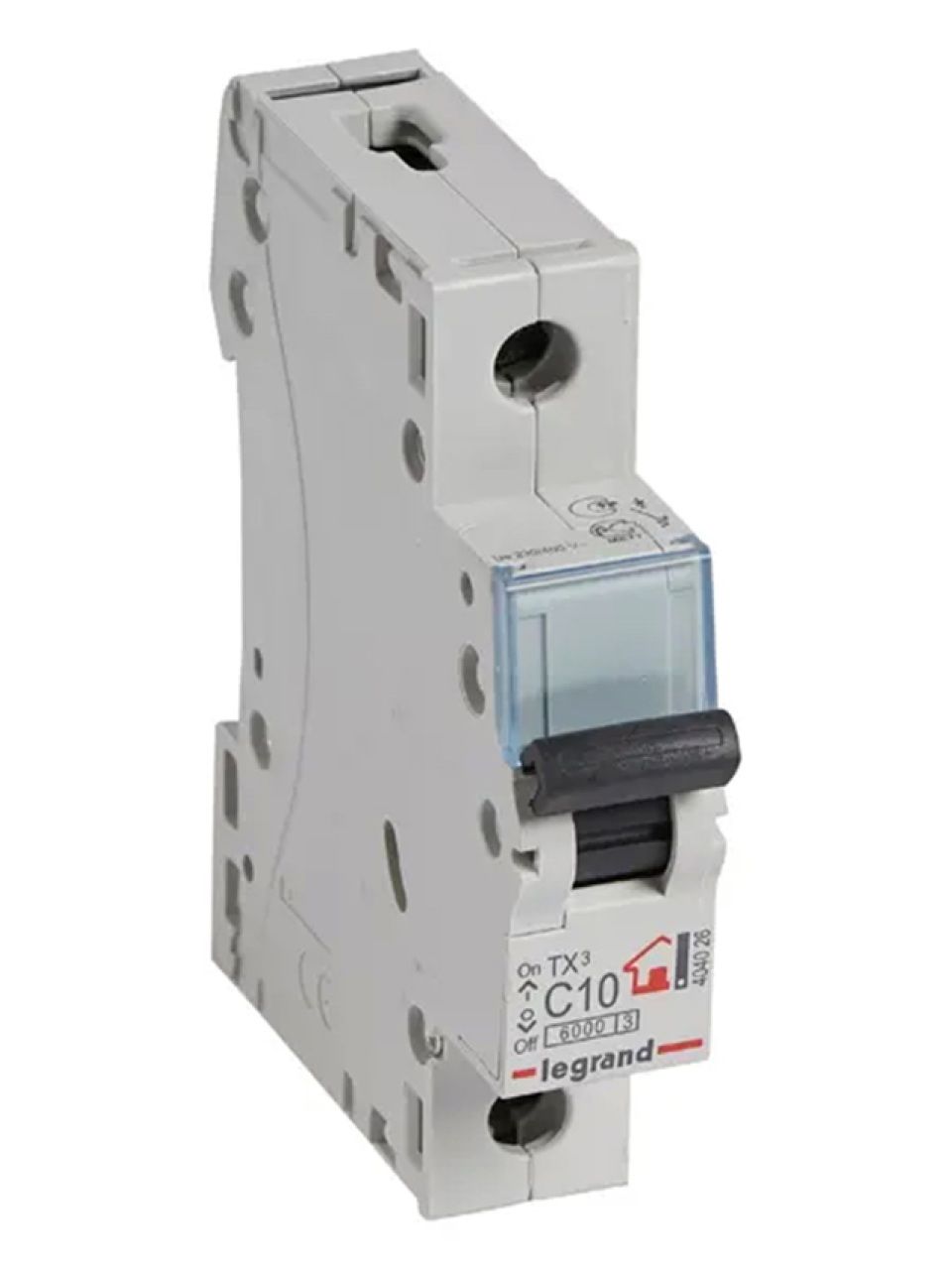 Автоматический выключатель Legrand 404026 1П C10A TX3 6000 6kA
