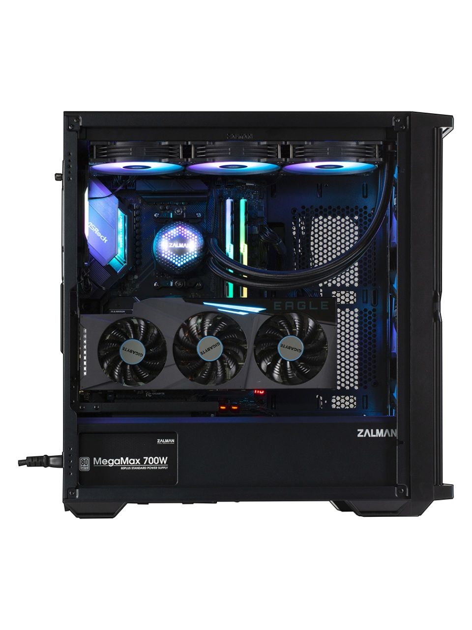 Компьютерный корпус Zalman Z10 PLUS без Б/П