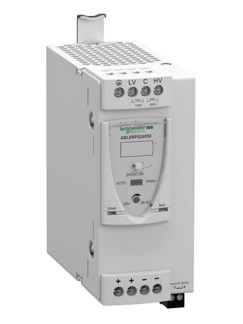 Блок питания ABL Modicon SE ABL8RPS24050 однофазный 24В 5А