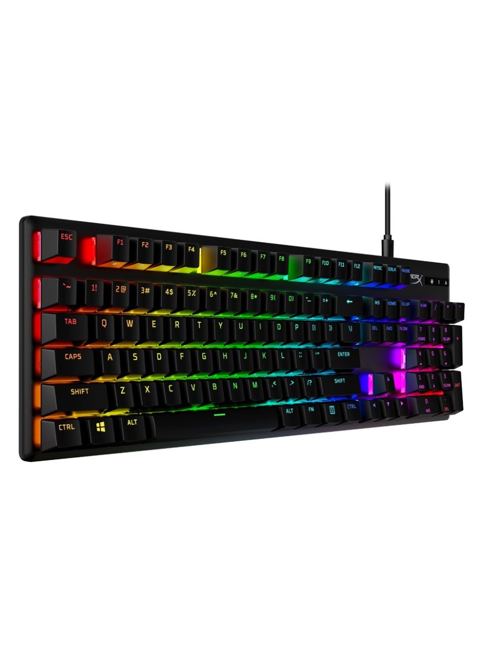 Клавиатура HyperX Alloy Origins PBT HX Red (US) 639N3AA#ABA