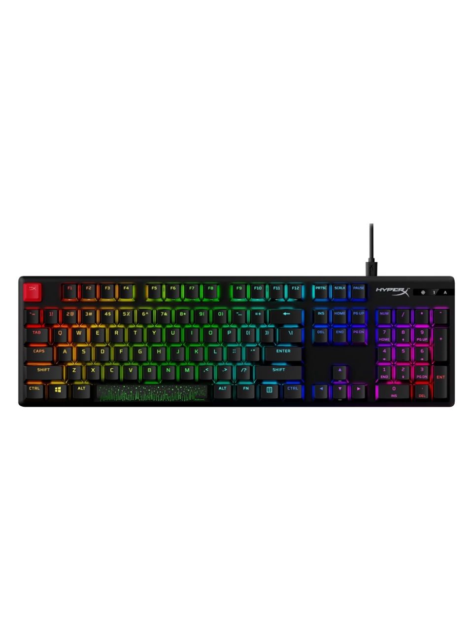Клавиатура HyperX Alloy Origins PBT HX Red (US) 639N3AA#ABA