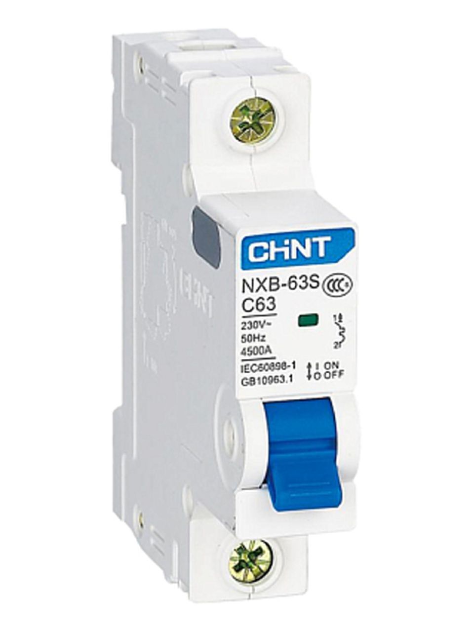 Автоматический выключатель CHINT NXB-63S 1P 2A C 4,5kA