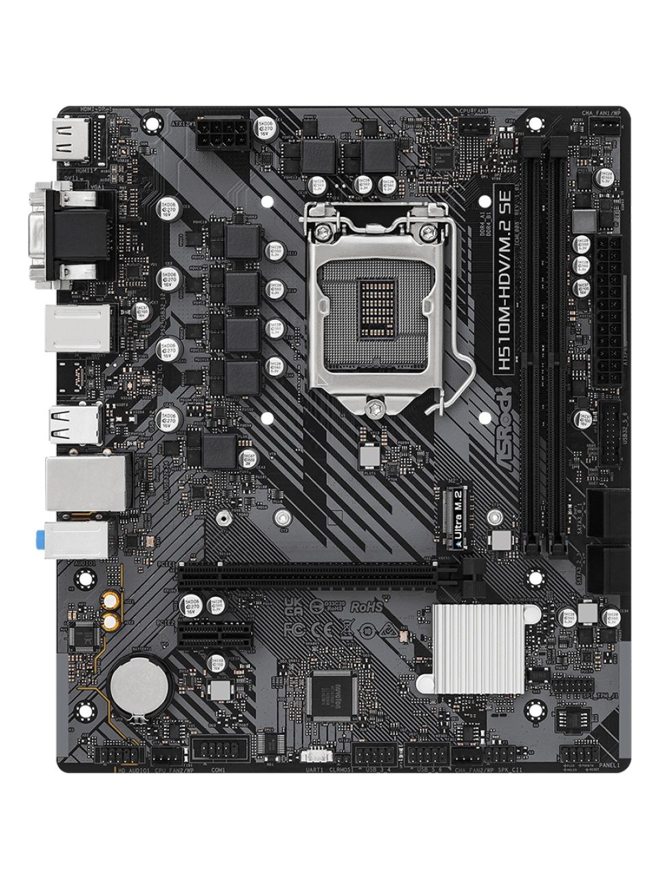 Материнская плата ASRock H510M-HDV/M.2 SE