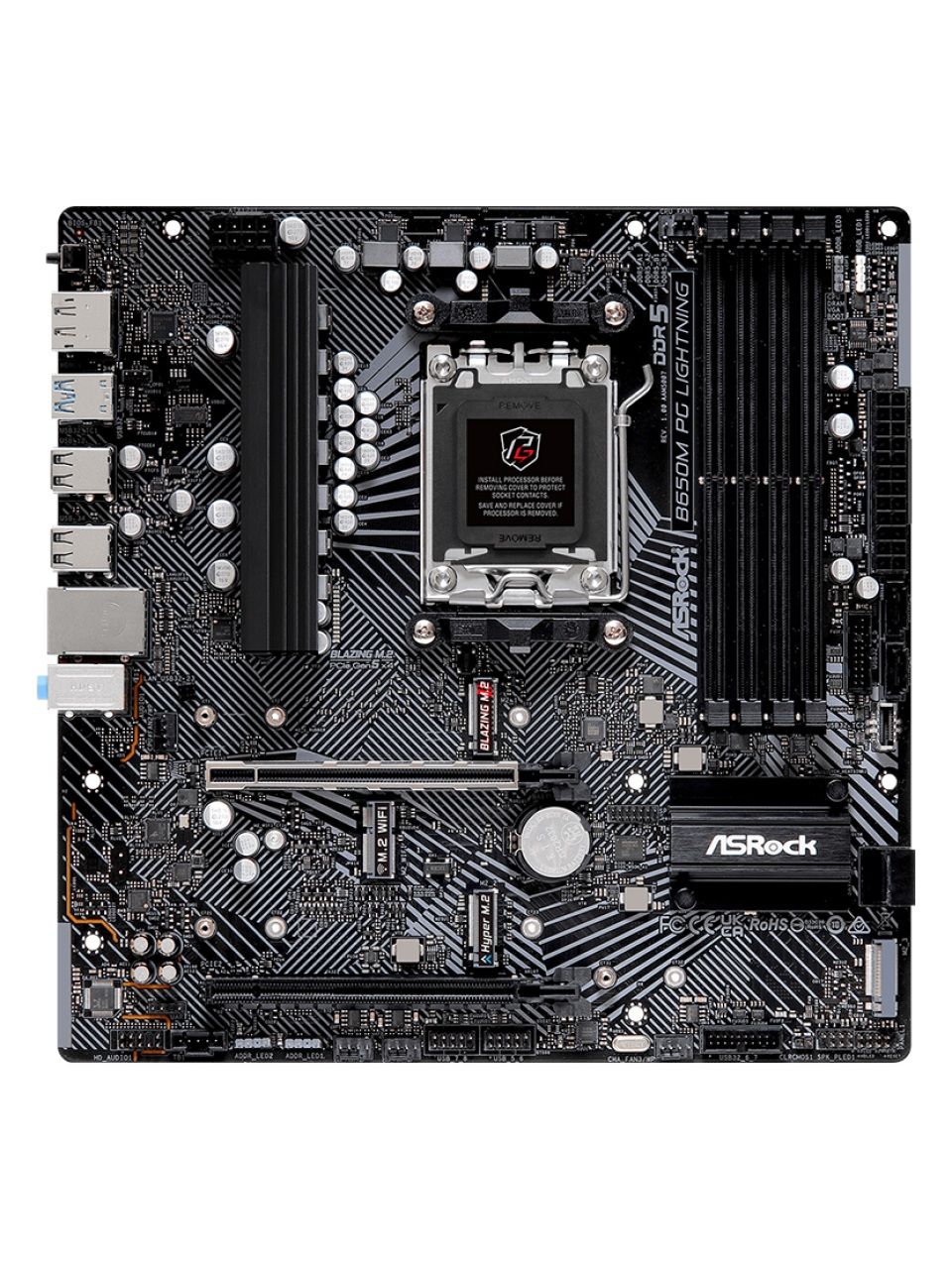 Материнская плата ASRock B650M PG LIGHTNING