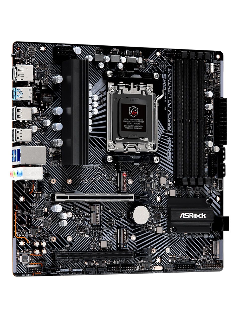 Материнская плата ASRock B650M PG LIGHTNING