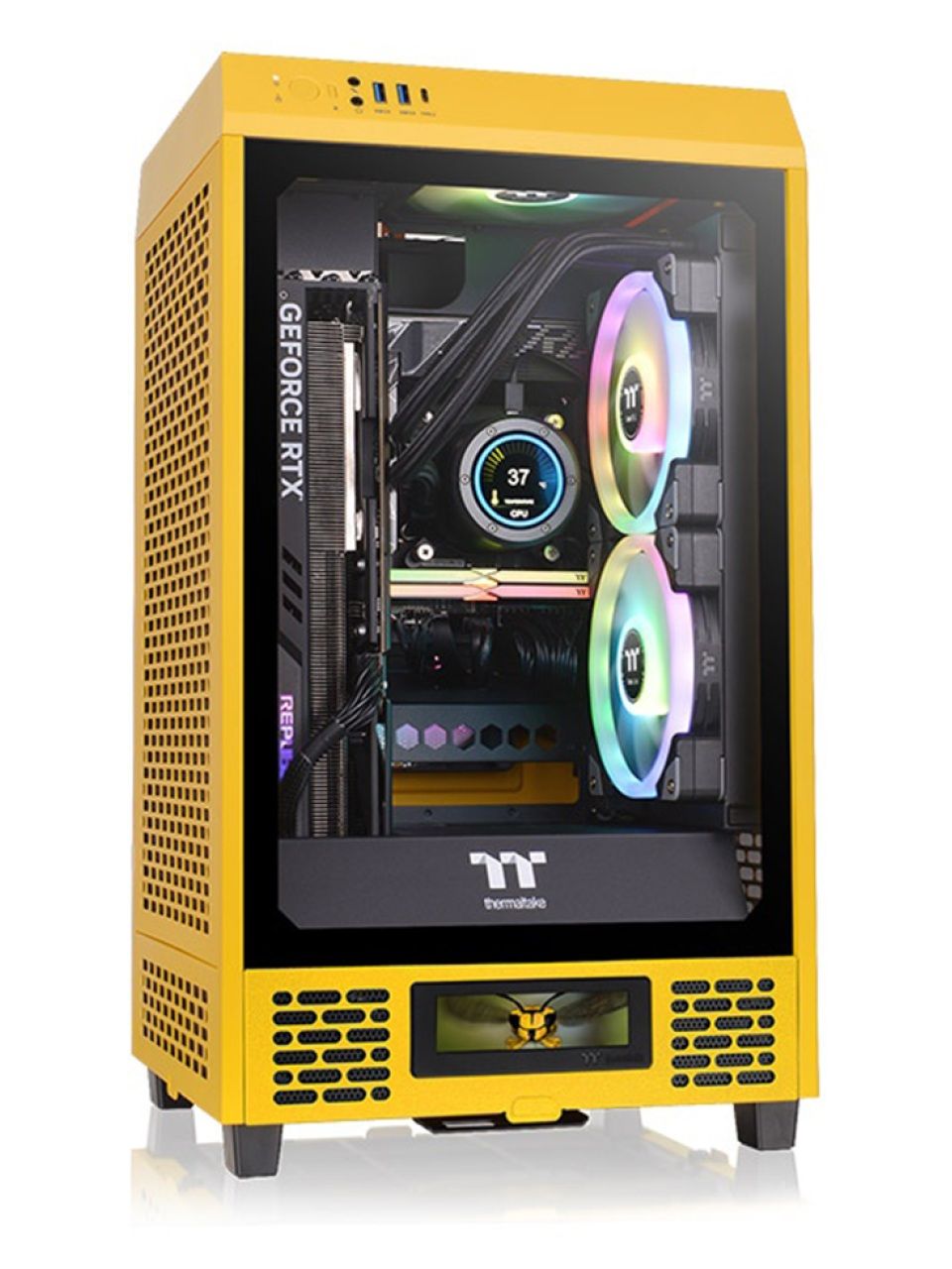 Компьютерный корпус Thermaltake The Tower 200 Bumblebee без Б/П
