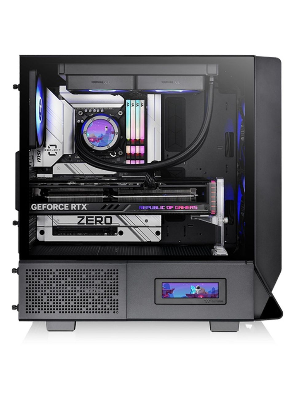 Компьютерный корпус Thermaltake Ceres 330 TG ARGB Черный без Б/П
