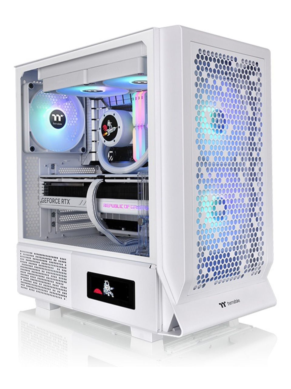 Компьютерный корпус Thermaltake Ceres 330 TG ARGB Snow без Б/П