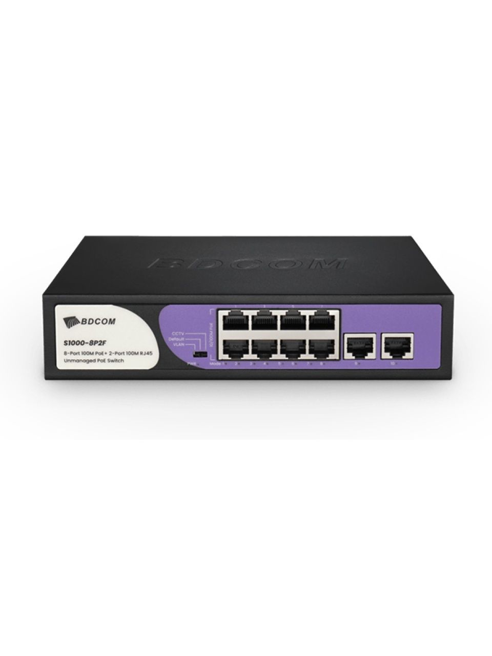 Коммутатор BDCOM S1000-8P2F