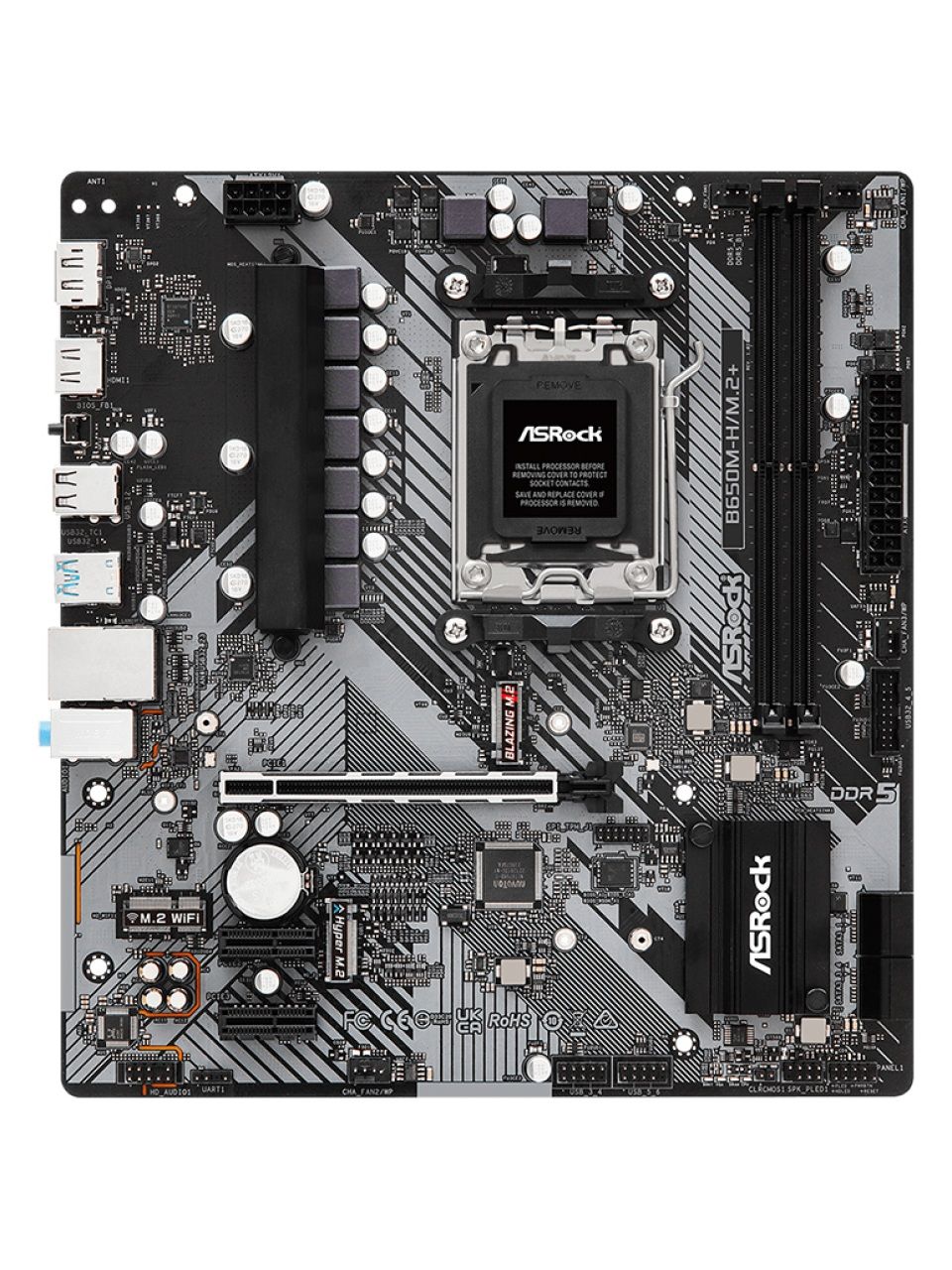 Материнская плата ASRock B650M-H/M.2+