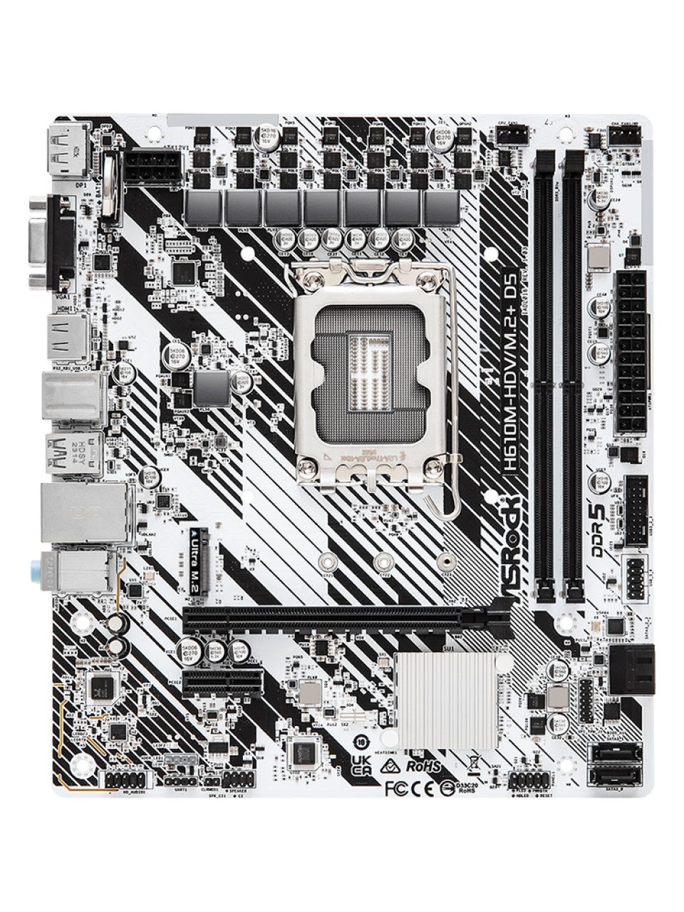 Материнская плата ASRock H610M-HDV/M.2+D5