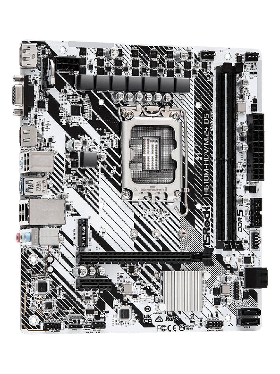 Материнская плата ASRock H610M-HDV/M.2+D5