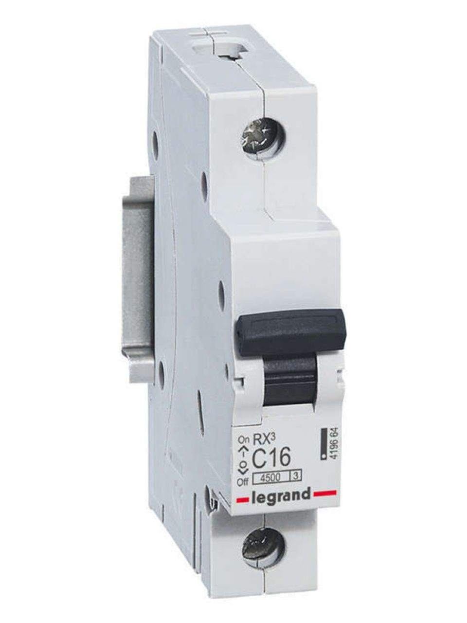 Автоматический выключатель Legrand 419664 1П C 16A RX3 4,5kA