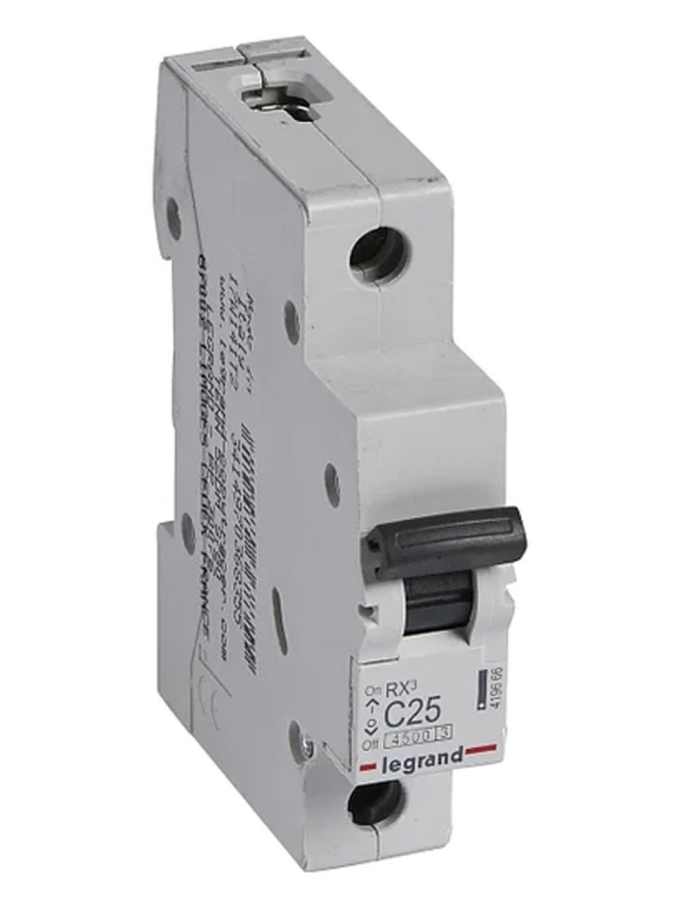 Автоматический выключатель Legrand 419666 1П C 25A RX3 4,5kA