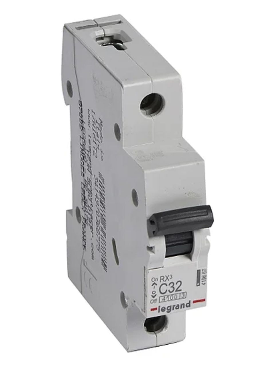 Автоматический выключатель Legrand 419667 1П C 32A RX3 4,5kA