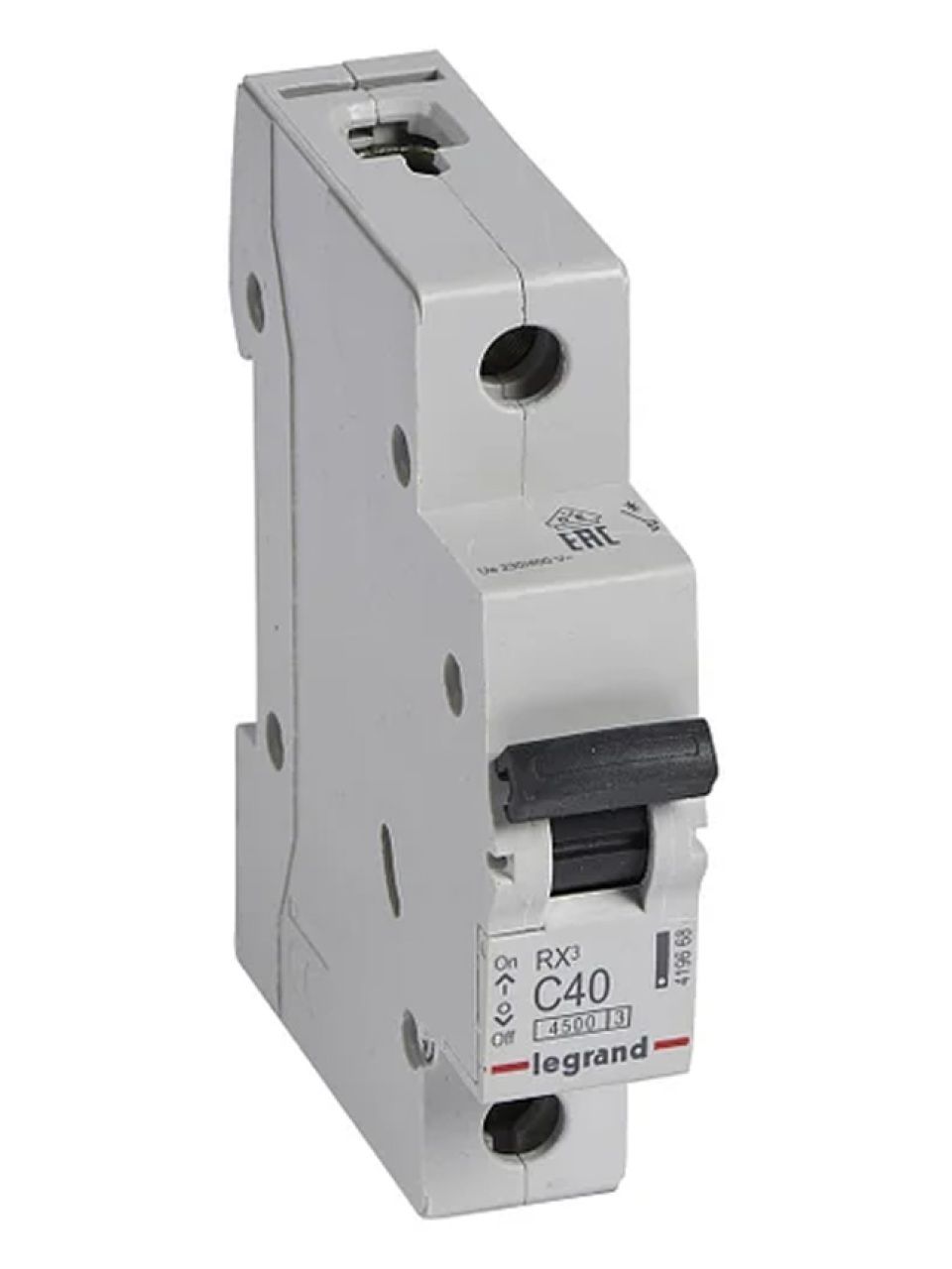 Автоматический выключатель Legrand 419668 1П C 40A RX3 4,5kA