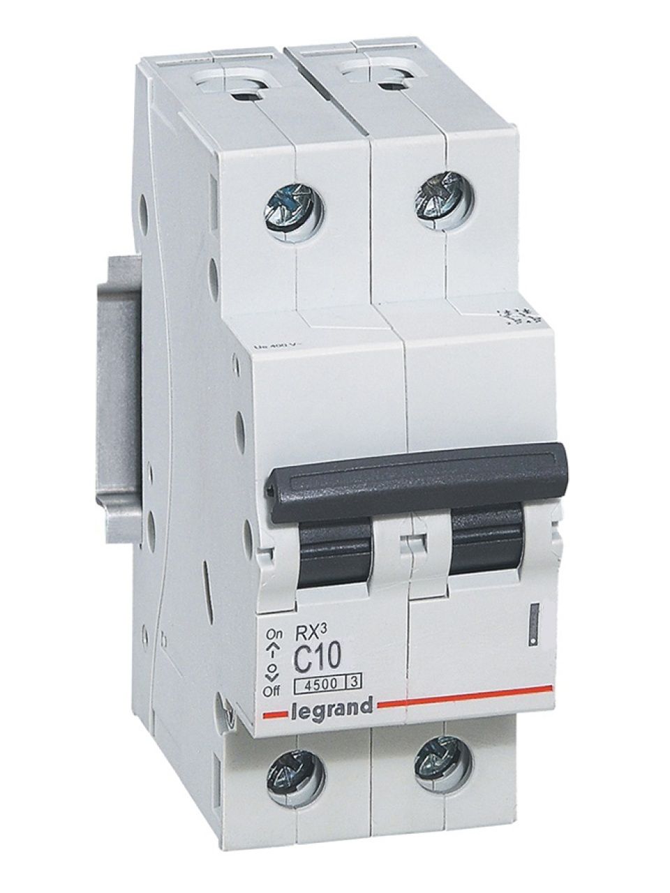 Автоматический выключатель Legrand 419695 2П C 10A RX3 4,5kA