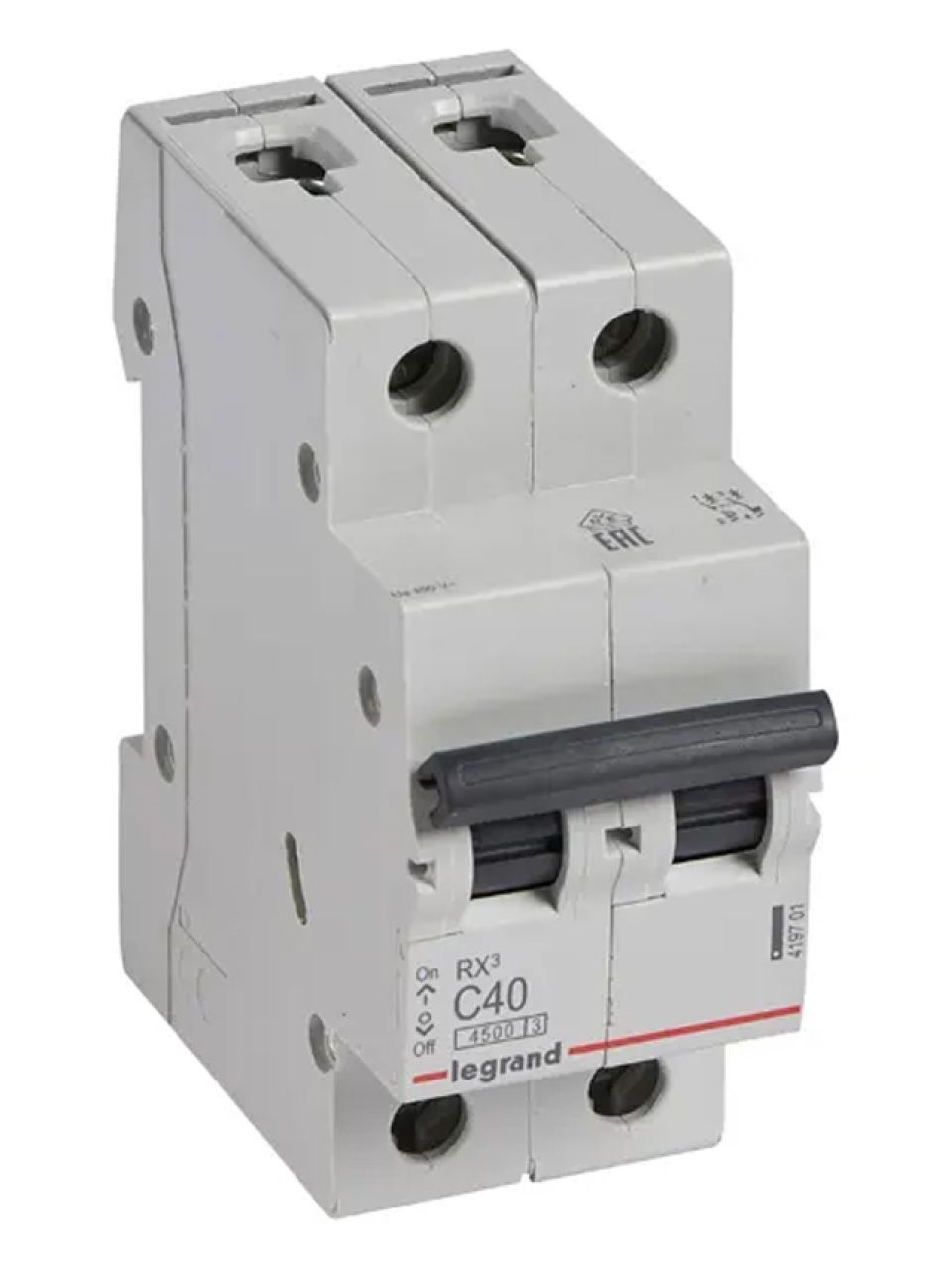 Автоматический выключатель Legrand 419701 2П C 40A RX3 4,5kA