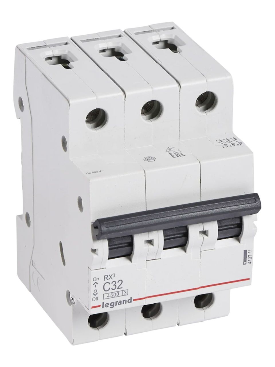 Автоматический выключатель Legrand 419711 3П C 32А RX3 4,5kA
