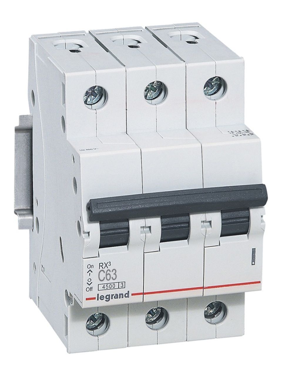 Автоматический выключатель Legrand 419714 3П C 63А RX3 4,5kA