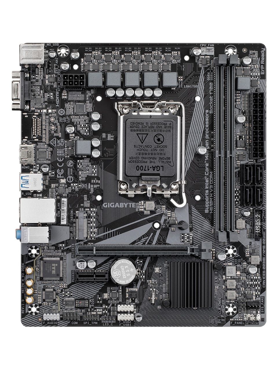 Материнская плата Gigabyte H610M H V3 DDR4