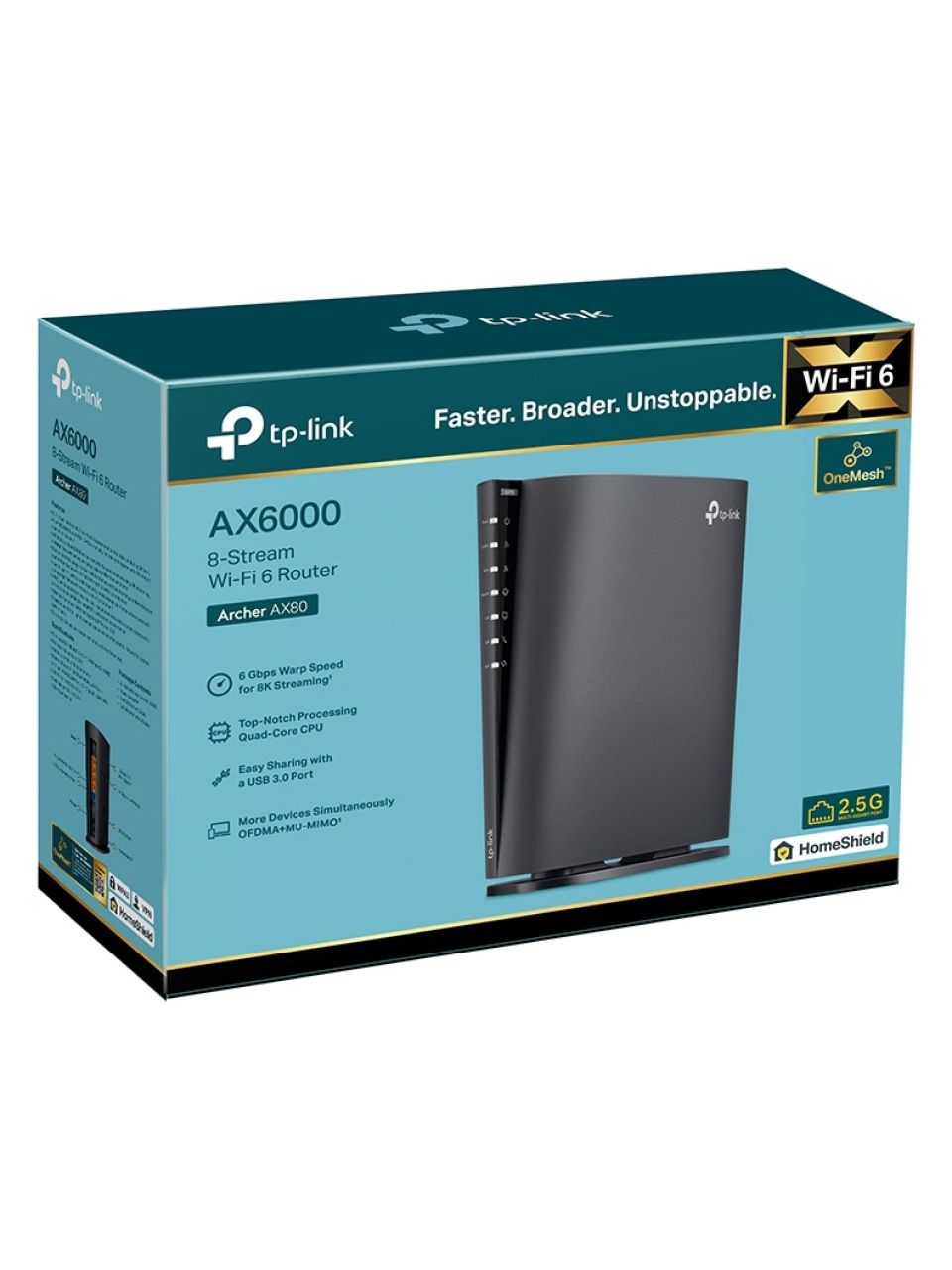 Маршрутизатор TP-Link Archer AX80