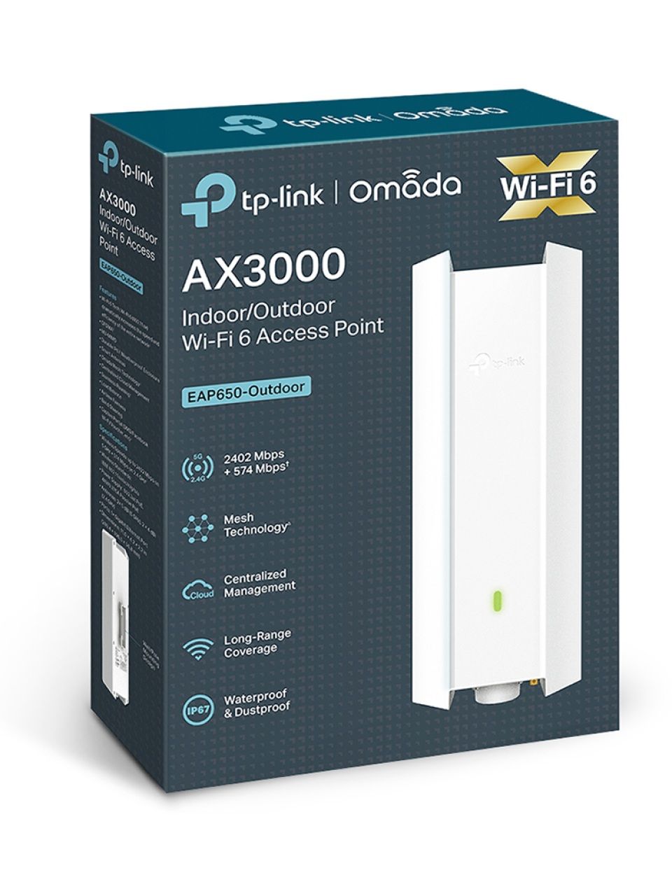 Wi-Fi точка доступа TP-Link EAP650-Outdoor