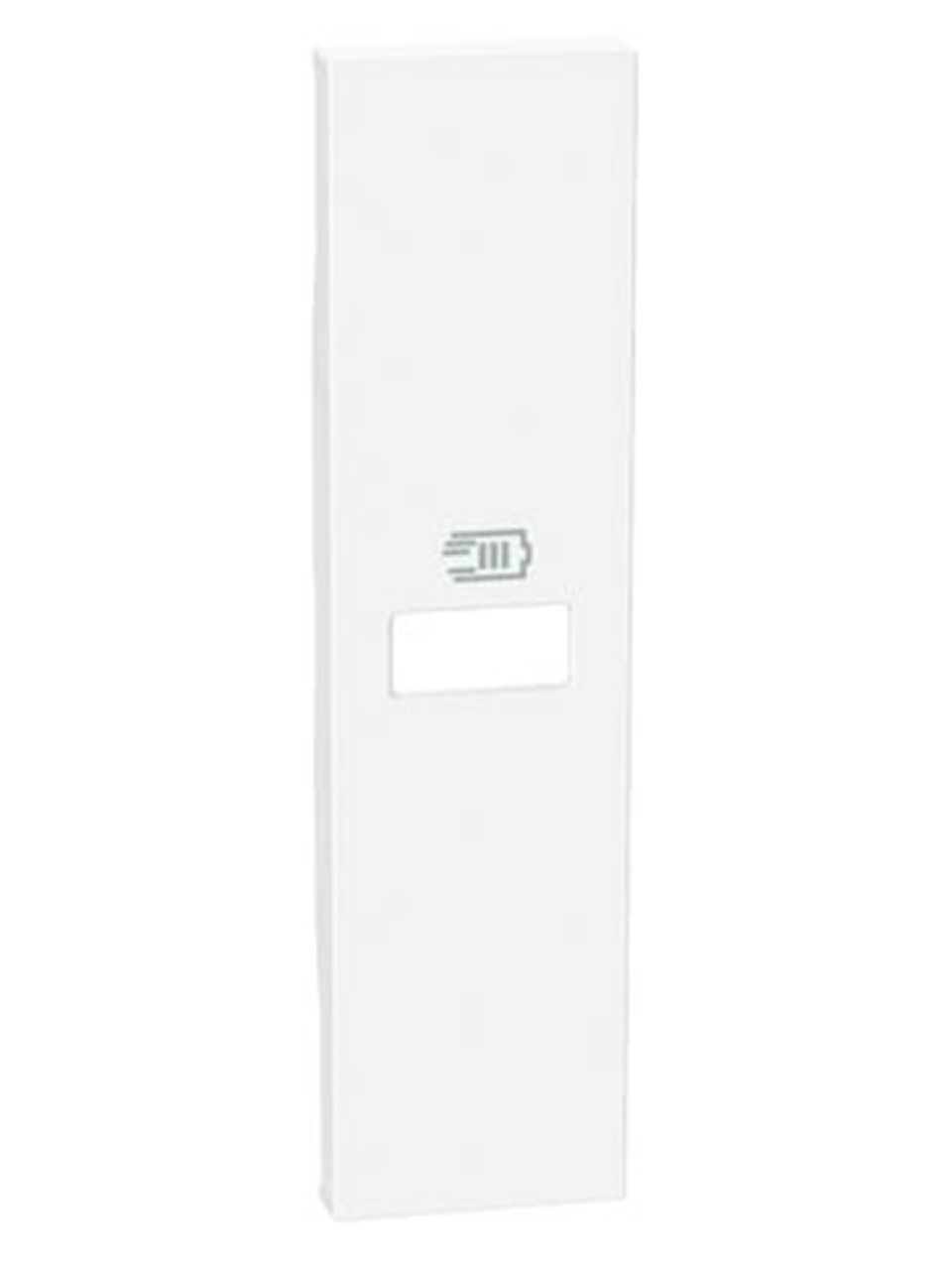 Лицевая панель Bticino KW11C Living Now для зарядных устройств USB 1 модуль белый