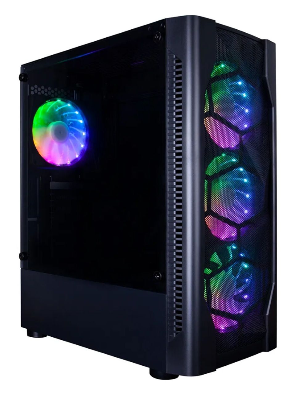 Компьютерный корпус 1STPLAYER D4 Black Без Б/П