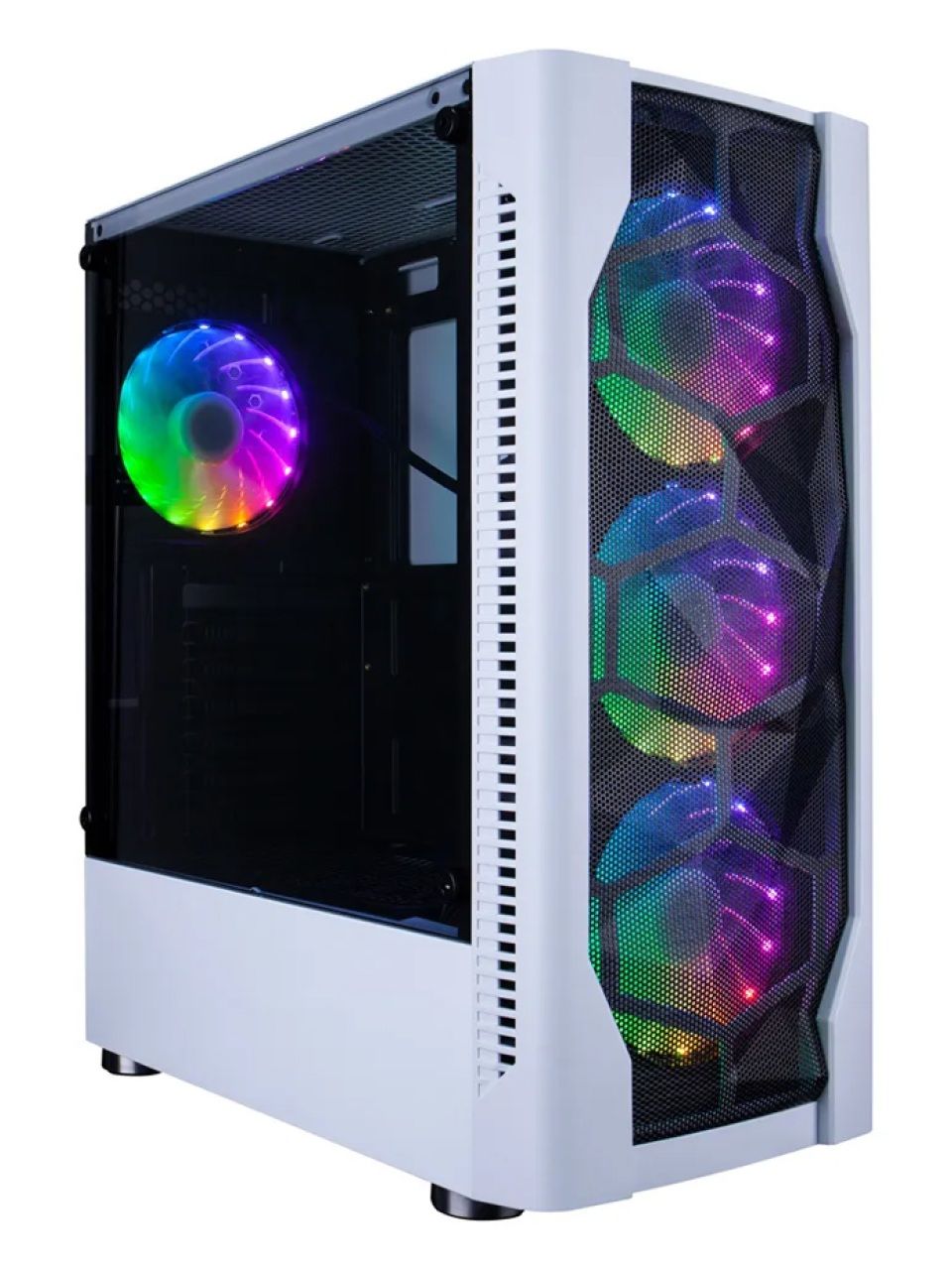 Компьютерный корпус 1STPLAYER D4 White без Б/П