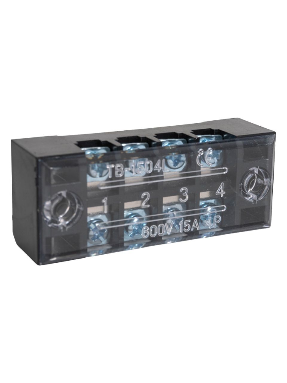 Колодка клеммная карболитовая Deluxe TB - 1504 (15A 4P)