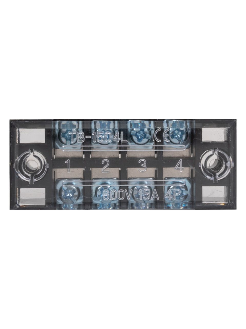 Колодка клеммная карболитовая Deluxe TB - 1504 (15A 4P)