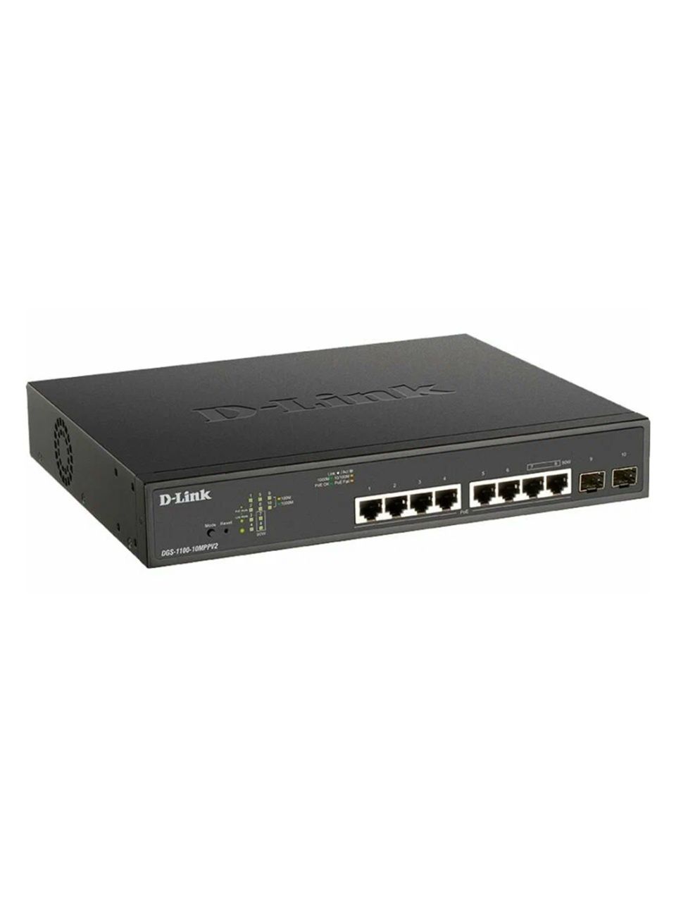 Коммутатор D-Link DGS-1100-10MPPV2/A3A