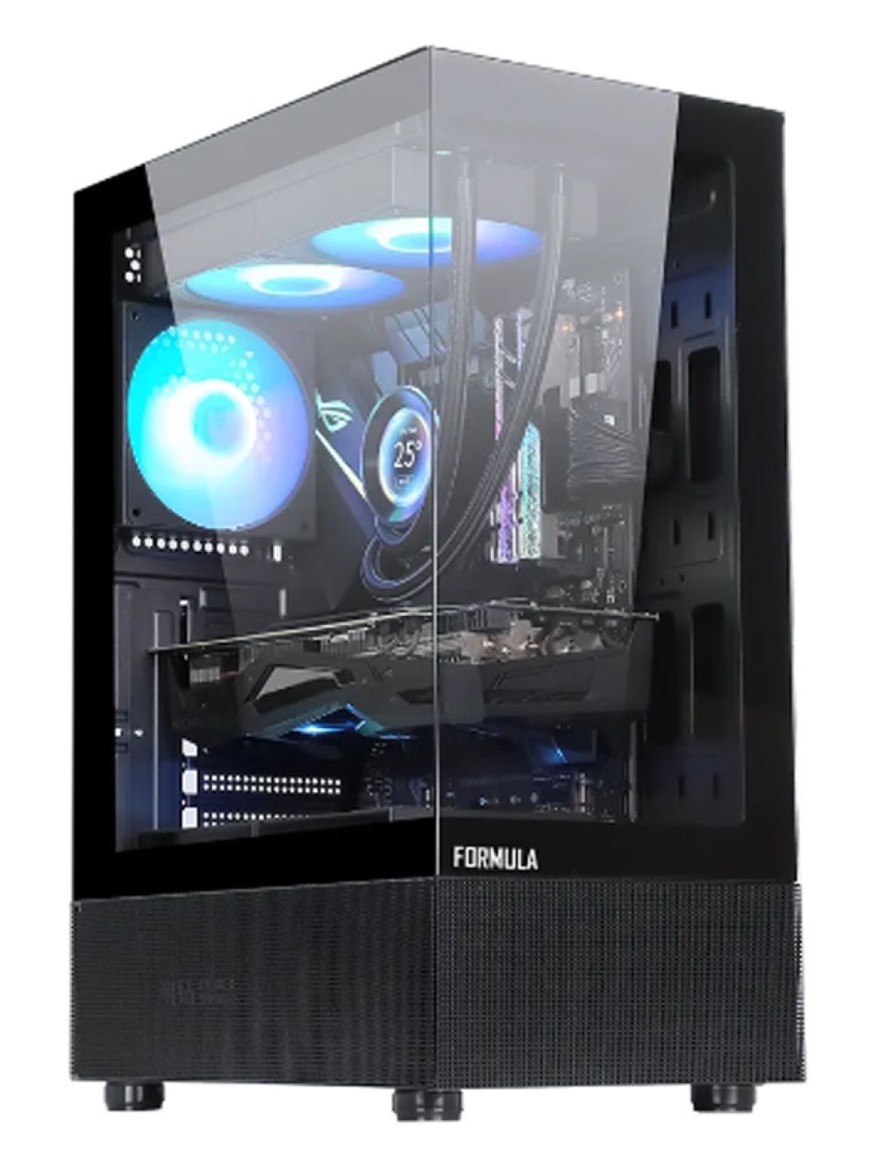 Компьютерный корпус Formula V Crystal Z1 Black без Б/П