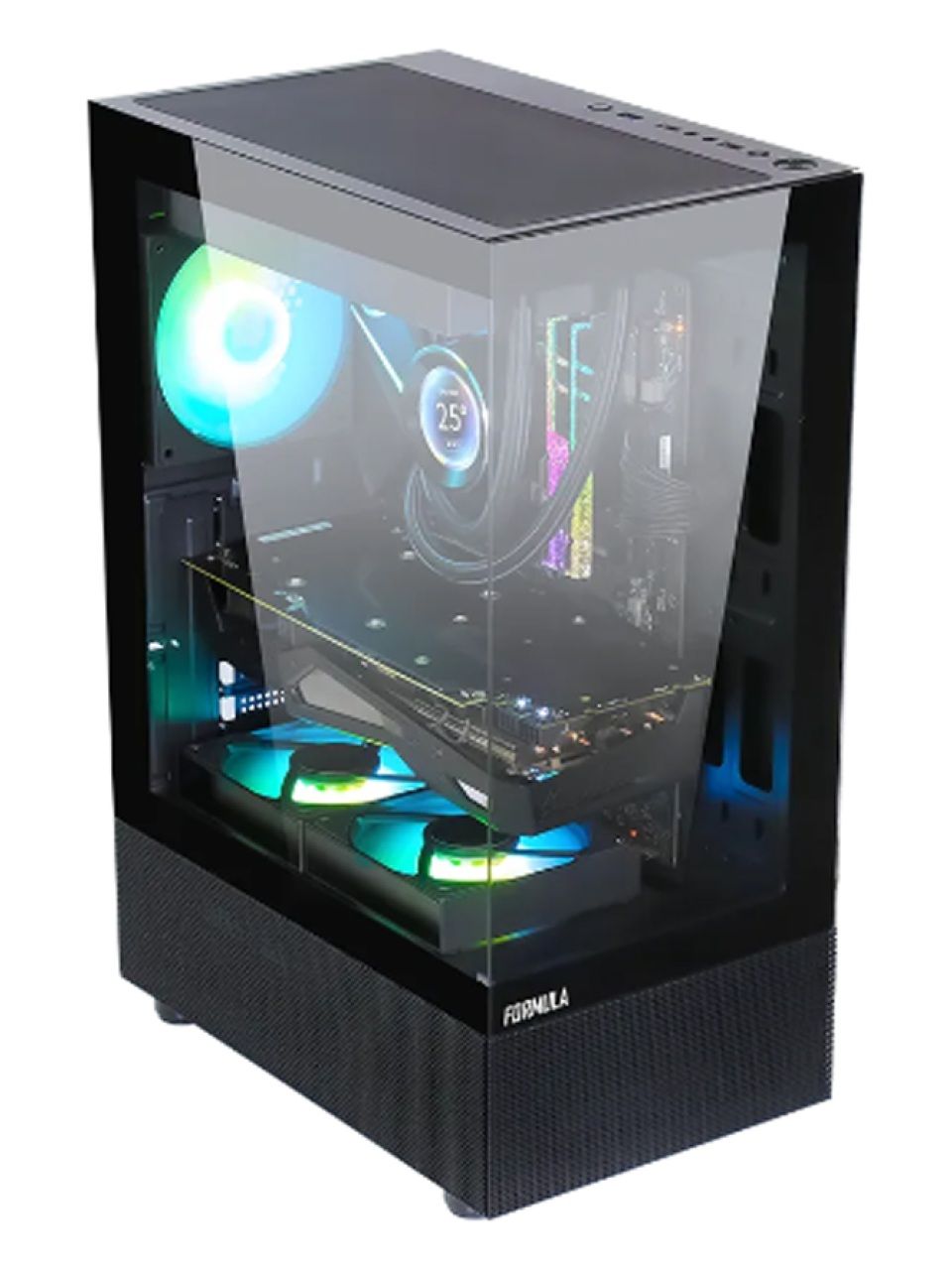 Компьютерный корпус Formula V Crystal Z1 Black без Б/П