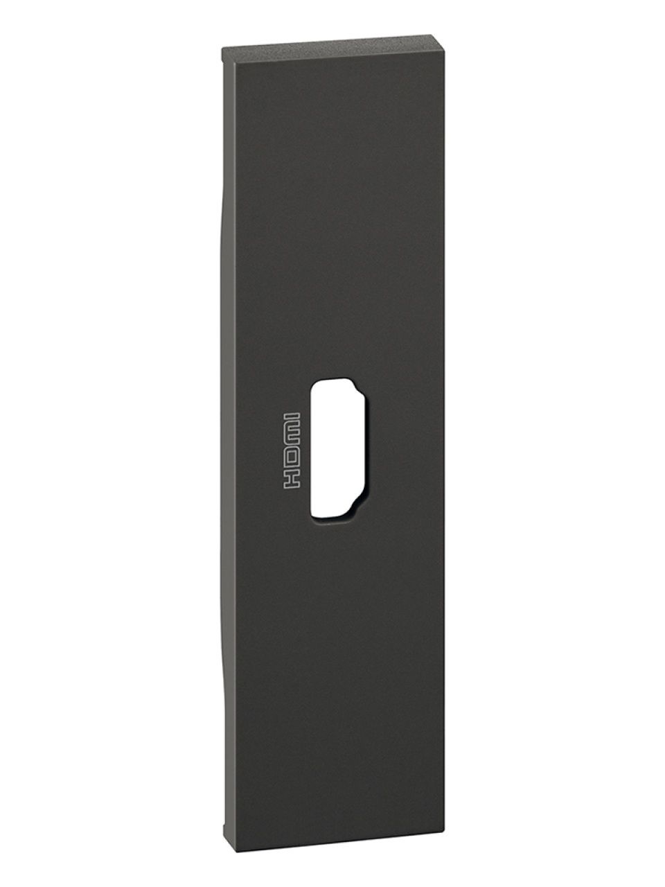 Лицевая панель Bticino KG14 Living Now для розетки HDMI 1 модуль черный