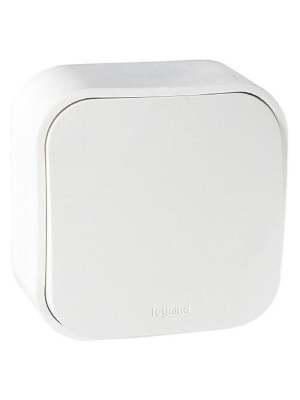 Выключатель без фиксации (кнопка) Legrand Forix 6A 250В IP20 накладной белый