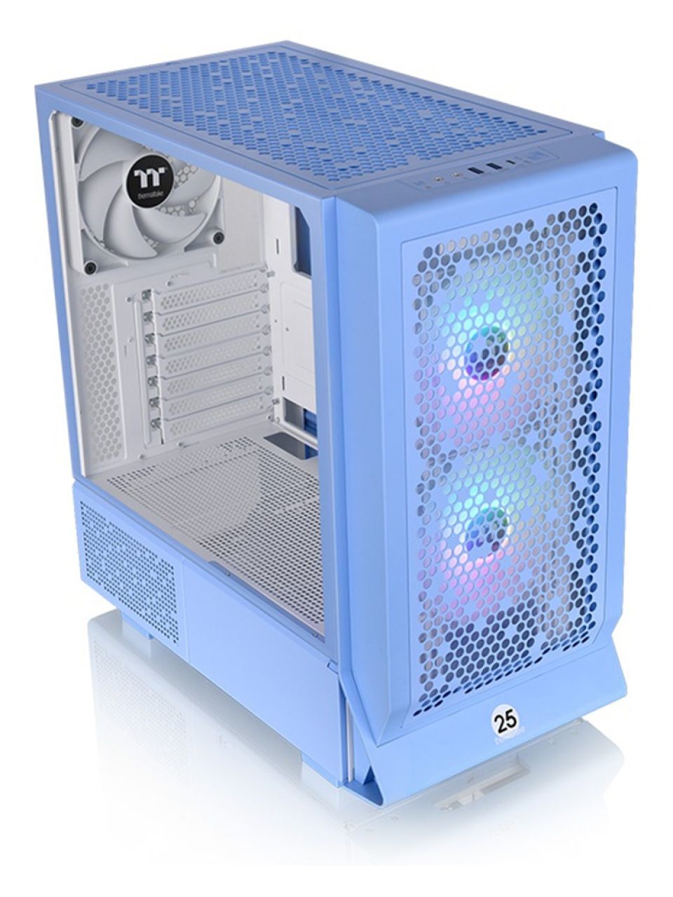 Компьютерный корпус Thermaltake Ceres 330 TG ARGB Hydrangea Blue без Б/П