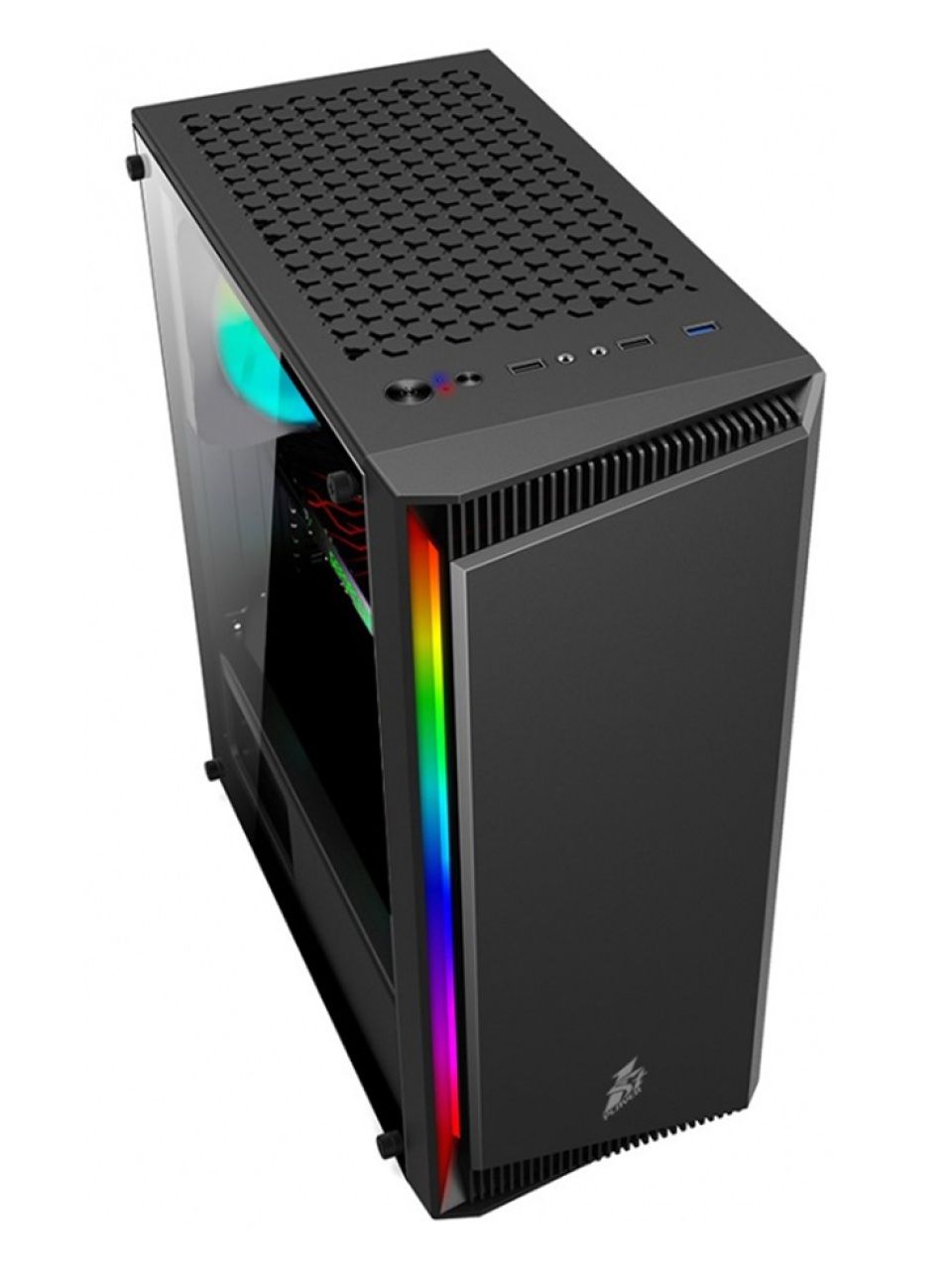Компьютерный корпус 1STPLAYER RAINBOW RB-4 BK без Б/П