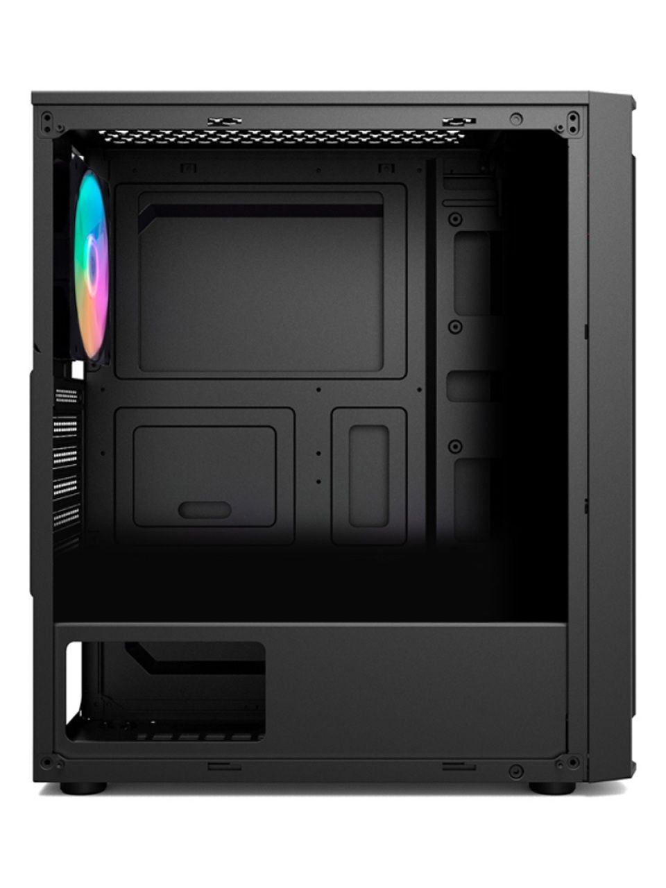 Компьютерный корпус 1STPLAYER RAINBOW RB-4 BK без Б/П