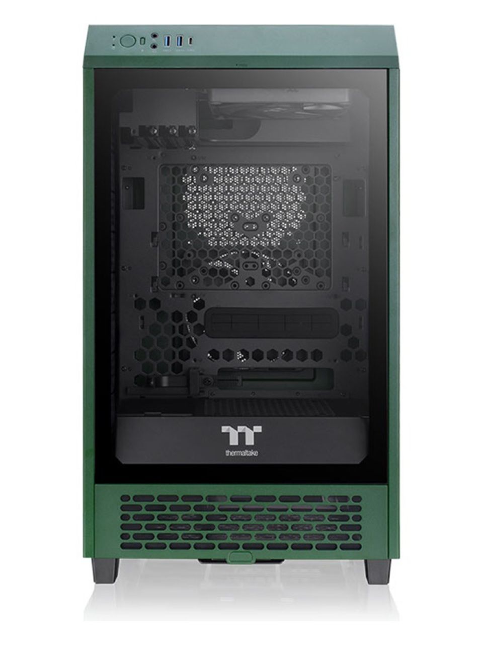 Компьютерный корпус Thermaltake The Tower 200 Racing Green без Б/П