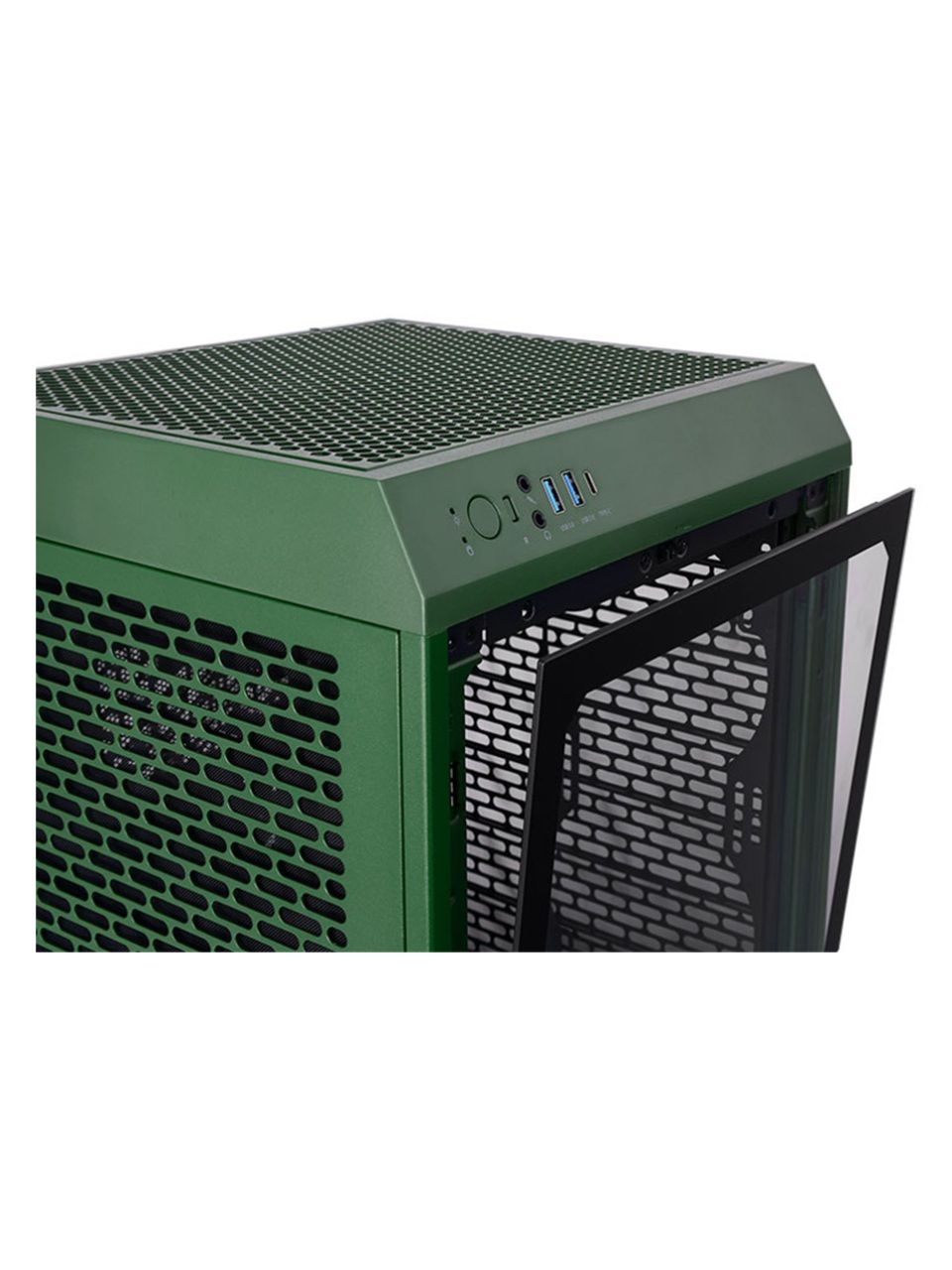 Компьютерный корпус Thermaltake The Tower 200 Racing Green без Б/П