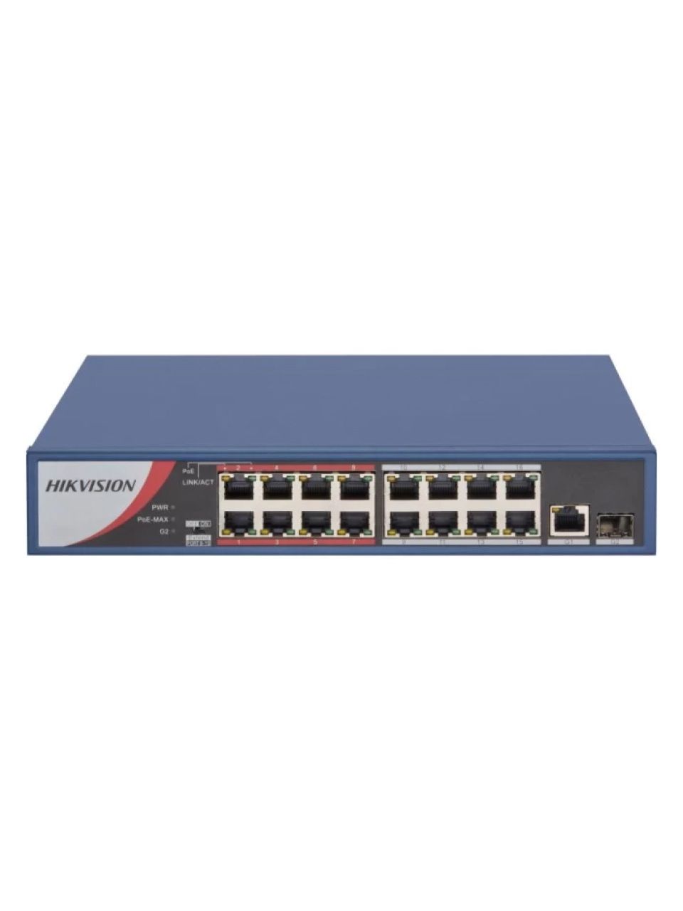 Коммутатор Hikvision DS-3E0318P-E/M(B)