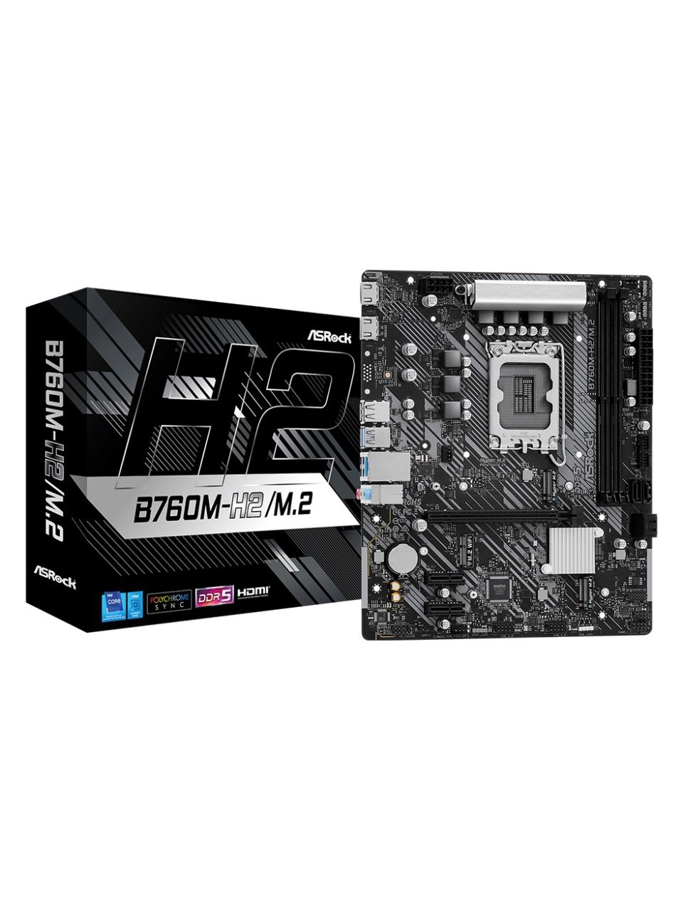 Материнская плата ASRock B760M-H2/M.2