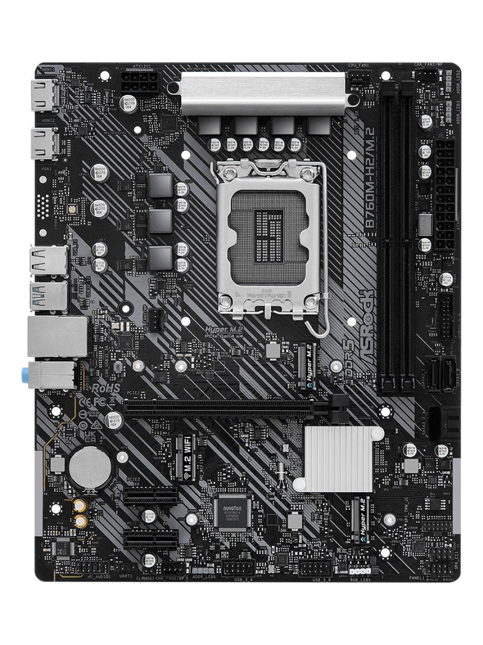 Материнская плата ASRock B760M-H2/M.2