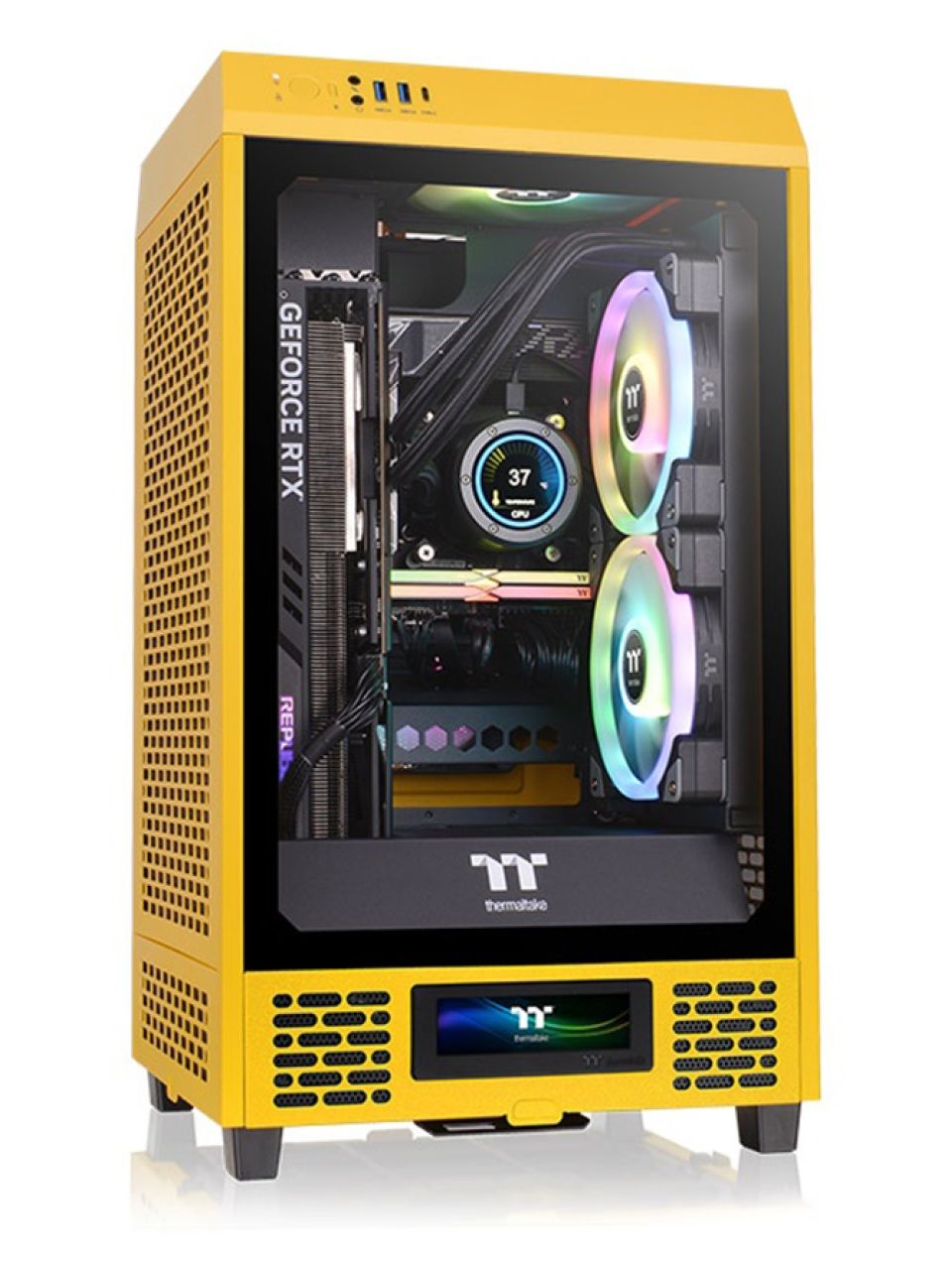 Панель LCD Thermaltake The Tower 200 Bumblebee